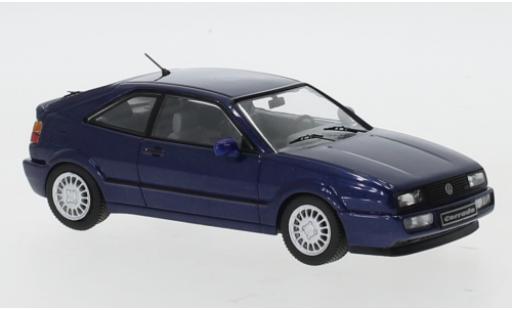 Volkswagen Corrado 1/43 IXO G60 metallic blue 1989 diecast model cars