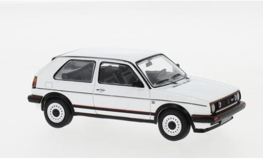 Diecast model cars Volkswagen Golf 1/43 IXO II GTi white 1984 Volkswagen Golf 1/43 IXO II GTi white 1984 diecast model cars