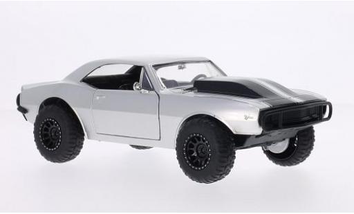 Diecast model cars Chevrolet Camaro 1/24 Jada Toys Z/28 Off Road grey/black Fast & Furious 1967 Chevrolet Camaro 1/24 Jada Toys Z/28 Off Road grey/black Fast & Furious 1967 diecast model cars