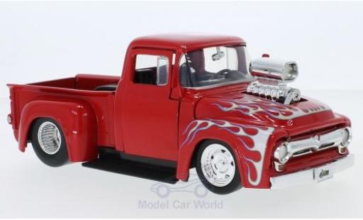 Diecast model cars Ford F-1 1/24 Jada Toys 00 red/Dekor 1956 Ford F-1 1/24 Jada Toys 00 red/Dekor 1956 diecast model cars