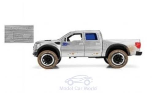 Diecast model cars Ford F-1 1/24 Jada Toys 50 SVT Raptor grey/blue 2011 mit Schmutzeffekt Ford F-1 1/24 Jada Toys 50 SVT Raptor grey/blue 2011 mit Schmutzeffekt diecast model cars