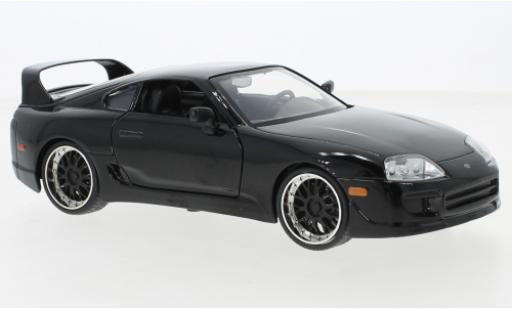 Diecast model cars Toyota Supra 1/24 Jada Toys black Fast & Furious 1995 Toyota Supra 1/24 Jada Toys black Fast & Furious 1995 diecast model cars