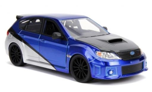 Diecast model cars Subaru Impreza 1/24 Jada Toys WRX STi Tuning blue/grey Fast & Furious 2012 Subaru Impreza 1/24 Jada Toys WRX STi Tuning blue/grey Fast & Furious 2012 diecast model cars