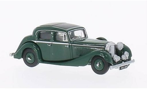 Jaguar SS Base 1/76 Oxford 2.5 Litre green 1937 diecast model cars