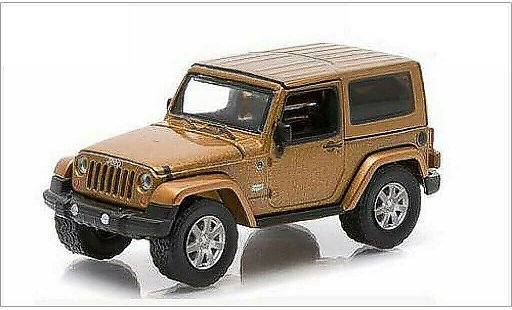 Jeep Wrangler Base 1/64 Greenlight bronze 2011 diecast model cars