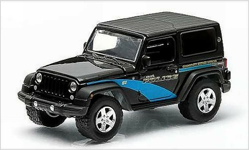 Jeep Wrangler Base 1/64 Greenlight Geneva Police 2012 diecast model cars