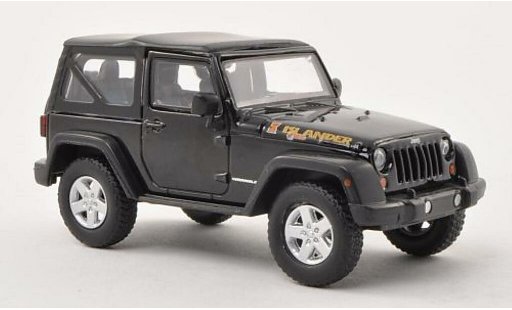 Jeep Wrangler Islander Edition 1/43 Greenlight black 2010 diecast model cars