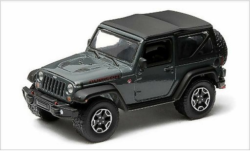 Jeep Wrangler Rubicon 1/64 Greenlight X grey 2014 diecast model cars