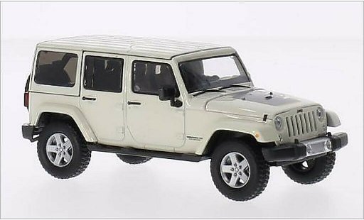 Jeep Wrangler Limited 1/43 Greenlight Unlimited beige 2011 diecast model cars