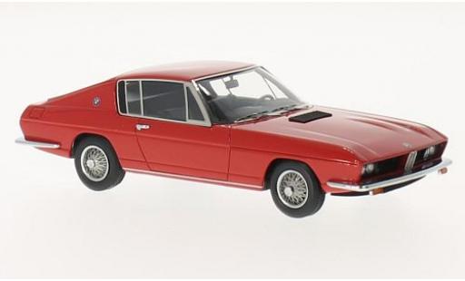 Bmw 2000 1/43 Kess TI Coupe Frua red 1968 diecast model cars