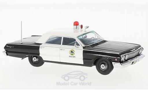 Chevrolet Biscayne 1/43 Kess black/white San Carlos Police Dept. 1963 diecast model cars