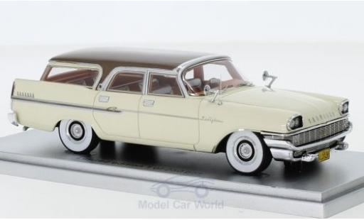 Diecast model cars Chrysler New Yorker 1/43 Kess Town & Country Wagon white/brown 1958 Chrysler New Yorker 1/43 Kess Town & Country Wagon white/brown 1958 diecast model cars