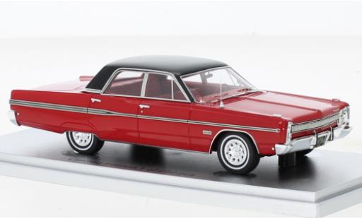 Diecast model cars Plymouth Fury 1/43 Kess 4-Door Sedan red/black 1968 Plymouth Fury 1/43 Kess 4-Door Sedan red/black 1968 diecast model cars