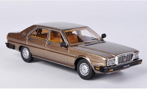 Diecast model cars Maserati Quattroporte 1/43 Kess III 4.9 met.-dkl.-beige 1983 Maserati Quattroporte 1/43 Kess III 4.9 met.-dkl.-beige 1983 diecast model cars