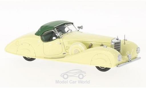 Mercedes 540 1/43 Kess K (W29) Stromlinien Roadster Erdmann & Rossi yellow/green King Ghazi of Iraq 1936 diecast model cars