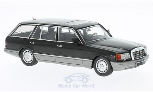 Mercedes 560 1/43 Kess TEL Kombi (W126) black 1990 diecast model cars