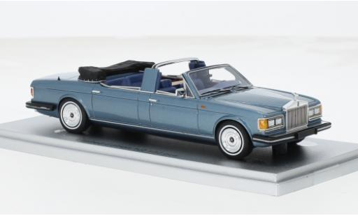Rolls Royce Silver Spur 1/43 Kess Landaulette blau/schwarz 1987 1:43 diecast model cars