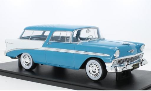 Diecast model cars Chevrolet Bel Air 1/18 KK Scale Nomad türkis/weiss 1956 1:18 Chevrolet Bel Air 1/18 KK Scale Nomad türkis/weiss 1956 1:18 diecast model cars