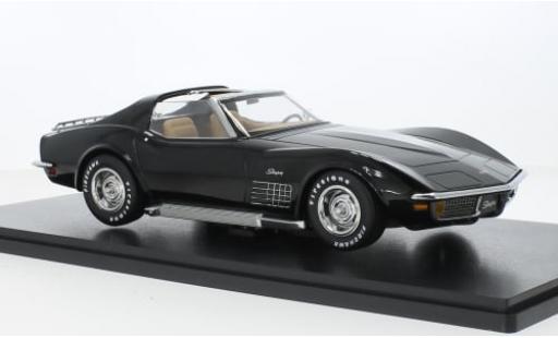 Diecast model cars Chevrolet Corvette 1/18 KK Scale (C3) metallise schwarz 1972 1:18 Chevrolet Corvette 1/18 KK Scale (C3) metallise schwarz 1972 1:18 diecast model cars