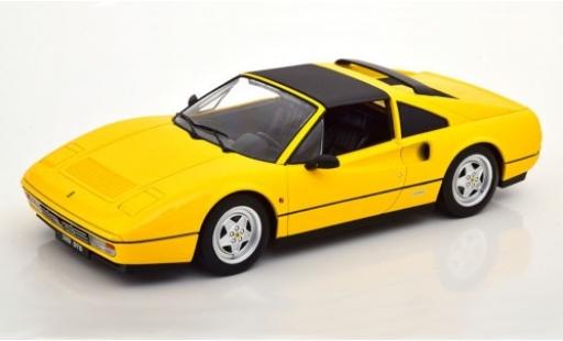 Diecast model cars Ferrari 328 1/18 KK Scale GTS yellow 1985 Targadach détachable Ferrari 328 1/18 KK Scale GTS yellow 1985 Targadach détachable diecast model cars