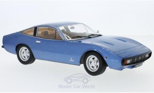 Diecast model cars Ferrari 365 1/18 KK Scale GTC/4 metallic blue 1971 Ferrari 365 1/18 KK Scale GTC/4 metallic blue 1971 diecast model cars