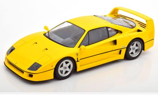 Diecast model cars Ferrari F40 1/18 KK Scale yellow 1987 Ferrari F40 1/18 KK Scale yellow 1987 diecast model cars