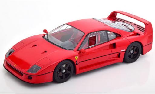 Diecast model cars Ferrari F40 1/18 KK Scale Lightweight red 1990 Ferrari F40 1/18 KK Scale Lightweight red 1990 diecast model cars