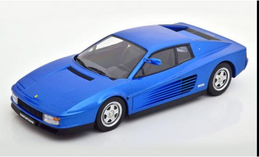 Diecast model cars Ferrari Testarossa 1/18 KK Scale metallic blue 1984 Monospecchio US-Version Ferrari Testarossa 1/18 KK Scale metallic blue 1984 Monospecchio US-Version diecast model cars