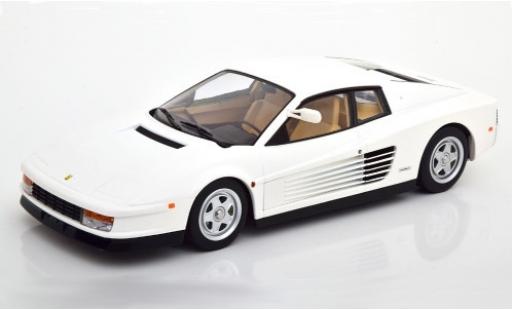 Diecast model cars Ferrari Testarossa 1/18 KK Scale white 1984 Monospecchio US-Version Ferrari Testarossa 1/18 KK Scale white 1984 Monospecchio US-Version diecast model cars