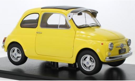 Fiat 500 1/12 KK Scale F Custom gelb 1968 1:12 diecast model cars