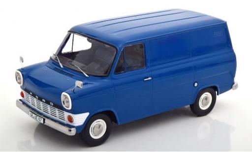 Diecast model cars Ford Transit 1/18 KK Scale Mk1 Kasten blue 1965 Ford Transit 1/18 KK Scale Mk1 Kasten blue 1965 diecast model cars