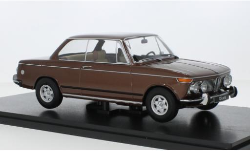 Diecast model cars Bmw 2000 1/18 KK Scale ti Diana metallise brun 1970 Bmw 2000 1/18 KK Scale ti Diana metallise brun 1970 diecast model cars
