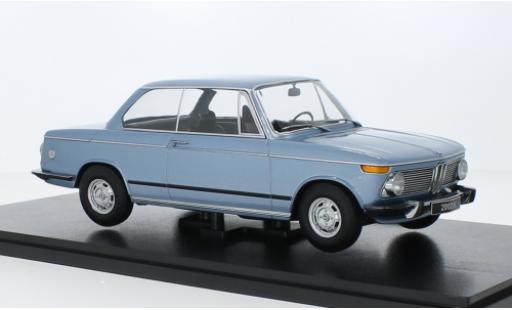 Diecast model cars Bmw 2002 1/18 KK Scale ti metallise blue clair 1971 Bmw 2002 1/18 KK Scale ti metallise blue clair 1971 diecast model cars