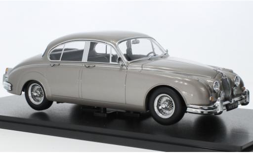 Diecast model cars Jaguar MK 1/18 KK Scale II 3.8 metallise grey clair 1959 Jaguar MK 1/18 KK Scale II 3.8 metallise grey clair 1959 diecast model cars