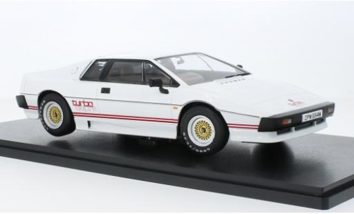 Diecast model cars Lotus Esprit 1/18 KK Scale Turbo white/red RHD 1981 Lotus Esprit 1/18 KK Scale Turbo white/red RHD 1981 diecast model cars