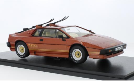 Diecast model cars Lotus Esprit 1/18 KK Scale Turbo le cuivre/doré RHD 1981 Lotus Esprit 1/18 KK Scale Turbo le cuivre/doré RHD 1981 diecast model cars
