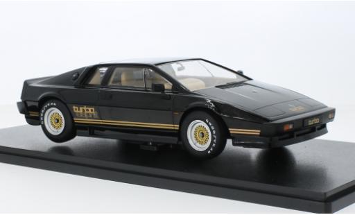 Diecast model cars Lotus Esprit 1/18 KK Scale Turbo black/doré RHD 1981 Lotus Esprit 1/18 KK Scale Turbo black/doré RHD 1981 diecast model cars