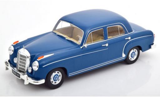 Diecast model cars Mercedes 220 1/18 KK Scale S Limousine (W180 II) blue 1956 Mercedes 220 1/18 KK Scale S Limousine (W180 II) blue 1956 diecast model cars