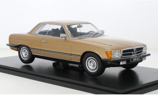 Diecast model cars Mercedes 450 1/18 KK Scale SLC (C107) metallise beige 1973 Mercedes 450 1/18 KK Scale SLC (C107) metallise beige 1973 diecast model cars