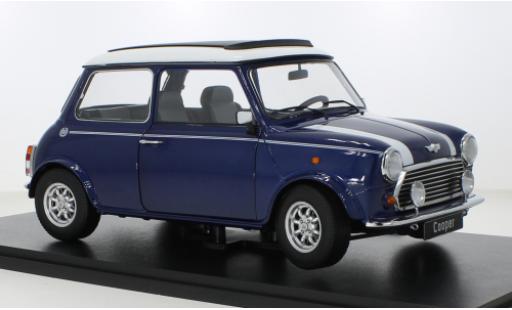 Diecast model cars Mini Cooper 1/12 KK Scale metallise blue/white Mini Cooper 1/12 KK Scale metallise blue/white diecast model cars