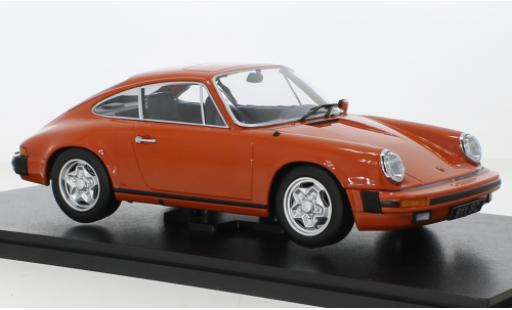 Diecast model cars Porsche 930 1/18 KK Scale 911 SC orange 1978 Porsche 930 1/18 KK Scale 911 SC orange 1978 diecast model cars