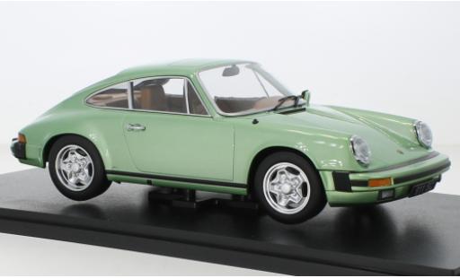 Diecast model cars Porsche 930 1/18 KK Scale 911 SC metallise green 1978 Porsche 930 1/18 KK Scale 911 SC metallise green 1978 diecast model cars