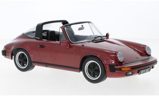 Diecast model cars Porsche 930 1/18 KK Scale 911 SC metallise red 1983 Porsche 930 1/18 KK Scale 911 SC metallise red 1983 diecast model cars