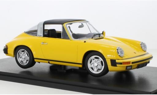 Diecast model cars Porsche 930 Targa 1/18 KK Scale 911 SC yellow 1978 Porsche 930 Targa 1/18 KK Scale 911 SC yellow 1978 diecast model cars
