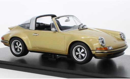 Diecast model cars Porsche 911 1/18 KK Scale Targa Singer metallise beige Porsche 911 1/18 KK Scale Targa Singer metallise beige diecast model cars