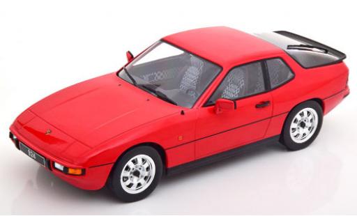 Diecast model cars Porsche 924 1/18 KK Scale red 1985 Porsche 924 1/18 KK Scale red 1985 diecast model cars