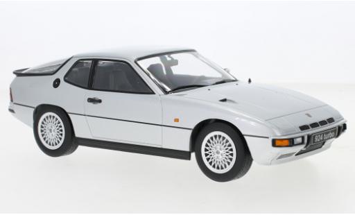 Diecast model cars Porsche 924 1/18 KK Scale Turbo grey 1986 Porsche 924 1/18 KK Scale Turbo grey 1986 diecast model cars