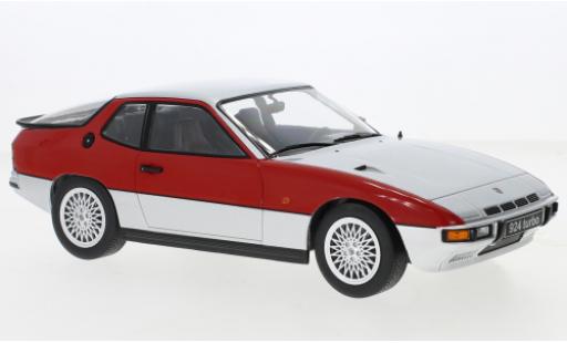 Diecast model cars Porsche 924 1/18 KK Scale Turbo grey/red 1986 Porsche 924 1/18 KK Scale Turbo grey/red 1986 diecast model cars