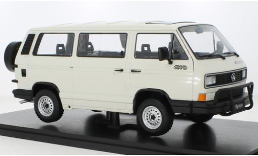 Diecast model cars Volkswagen T3 1/18 KK Scale Bus Syncro white 1987 Volkswagen T3 1/18 KK Scale Bus Syncro white 1987 diecast model cars