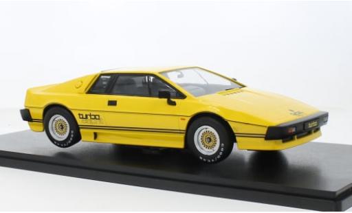 Diecast model cars Lotus Esprit 1/18 KK Scale Turbo gelb RHD 1981 1:18 Lotus Esprit 1/18 KK Scale Turbo gelb RHD 1981 1:18 diecast model cars